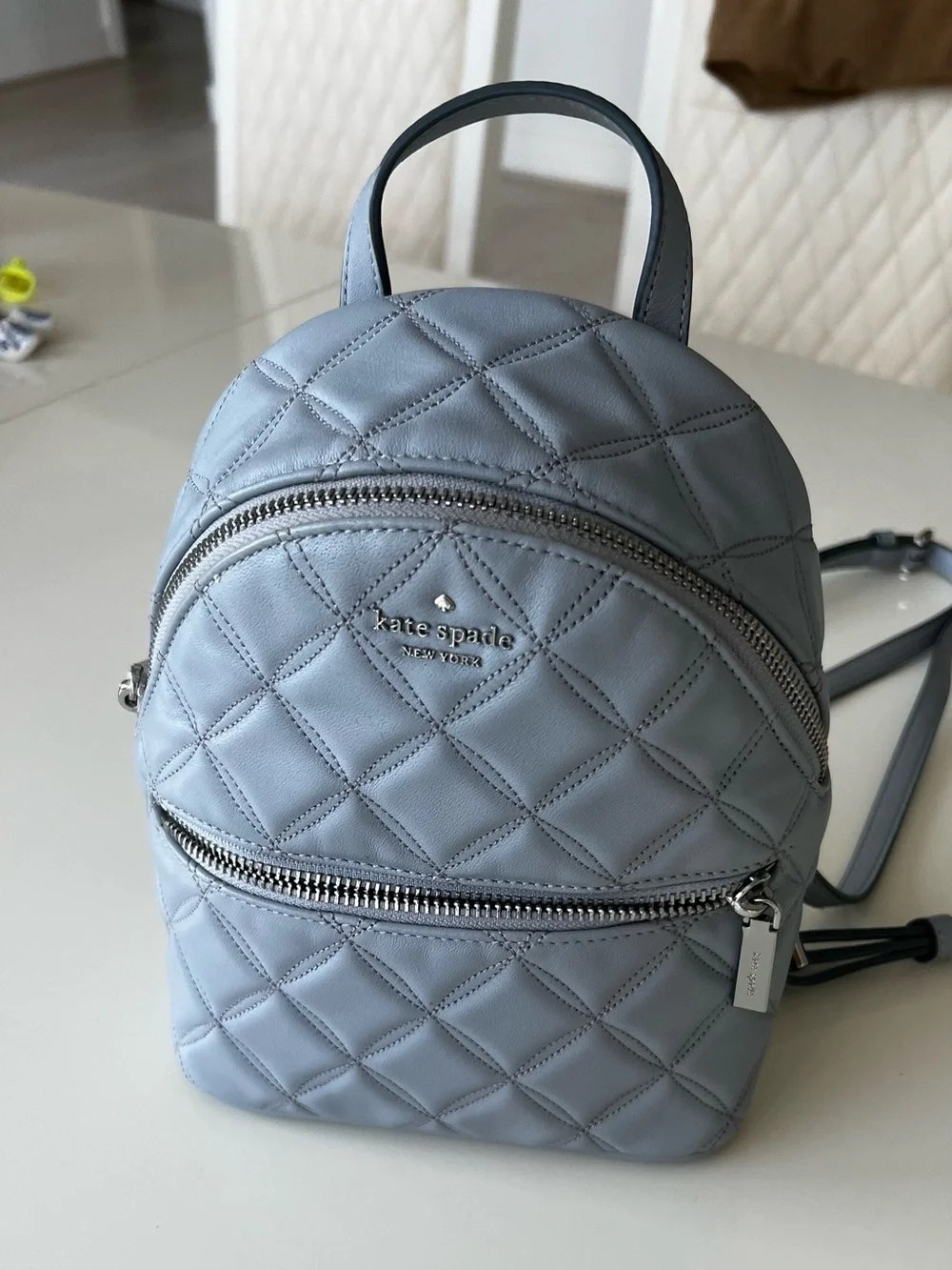 KATE SPADE LEATHER NATALIA MINI CONVERTIBLE BACKPACK BAG